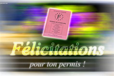 felicitation permis de conduire humour|Félicitations obtention du permis de conduire